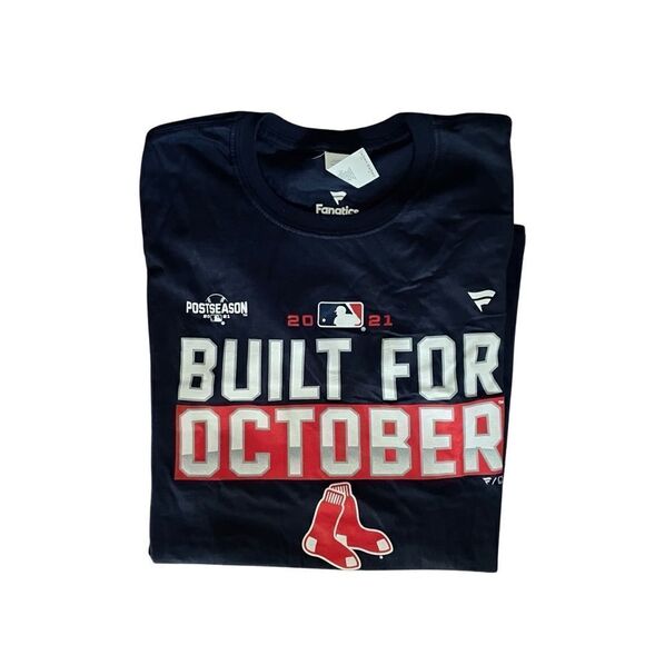 [NWT] Boston Red Socks Fanatics Tee - "Built for October" - Size Medium - Picture 3 of 6
